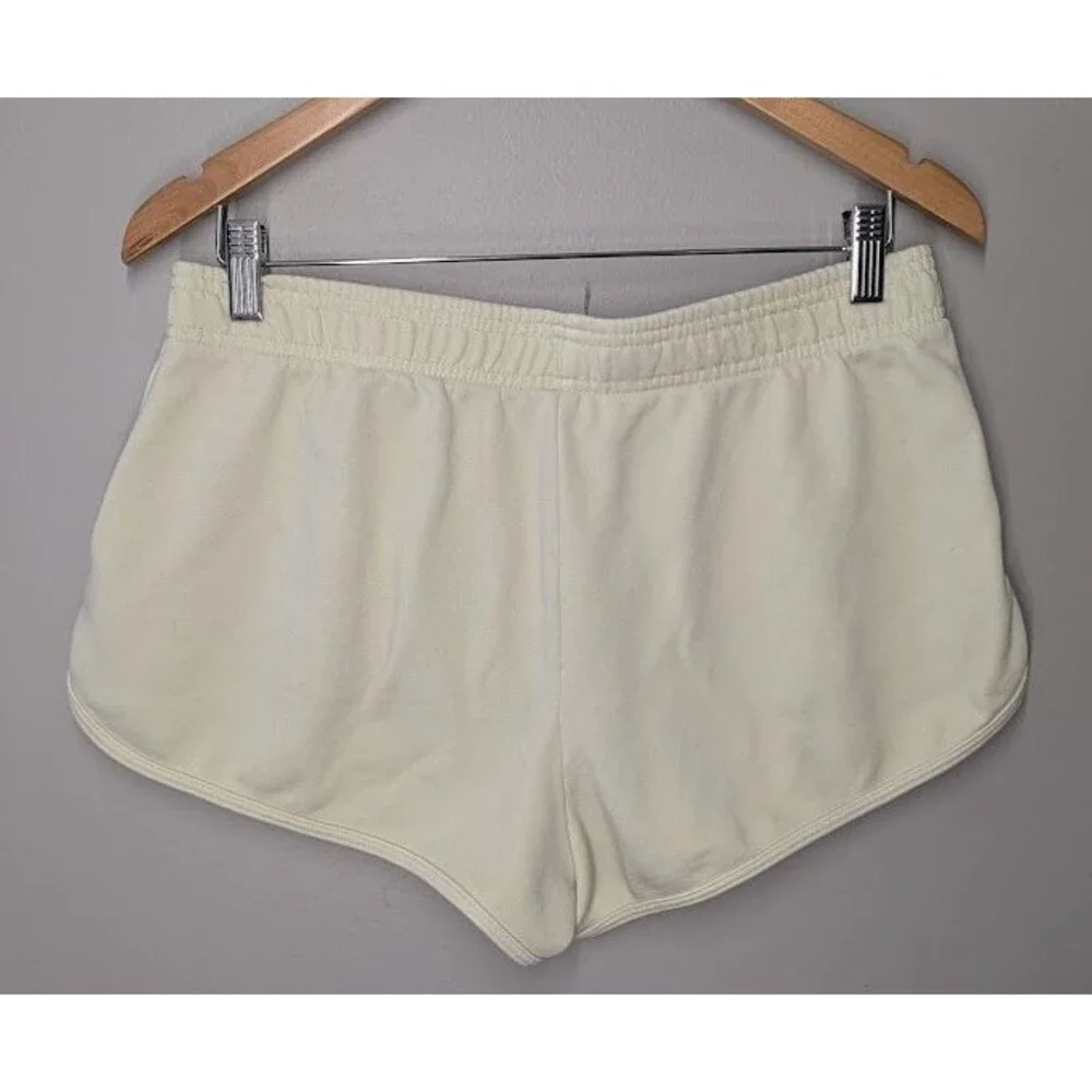 Fabletics Luxe 360 Terry Athletic Lime Green Shorts Size M